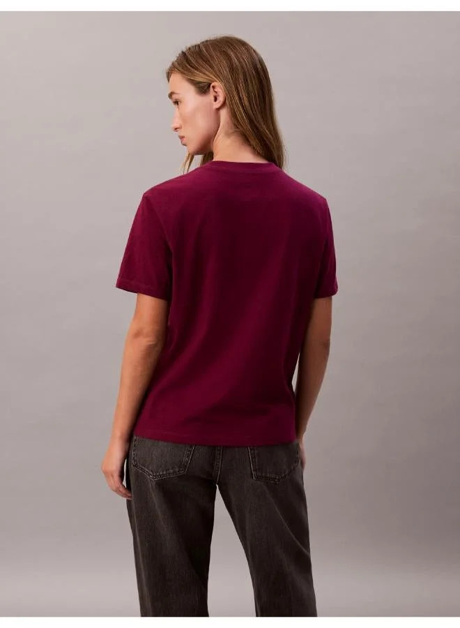 Calvin Klein Jeans Graphic Crew Neck T-Shirt